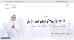 Desktop Screenshot of hijabprincess.com