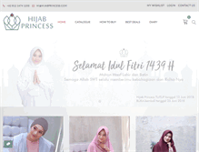 Tablet Screenshot of hijabprincess.com